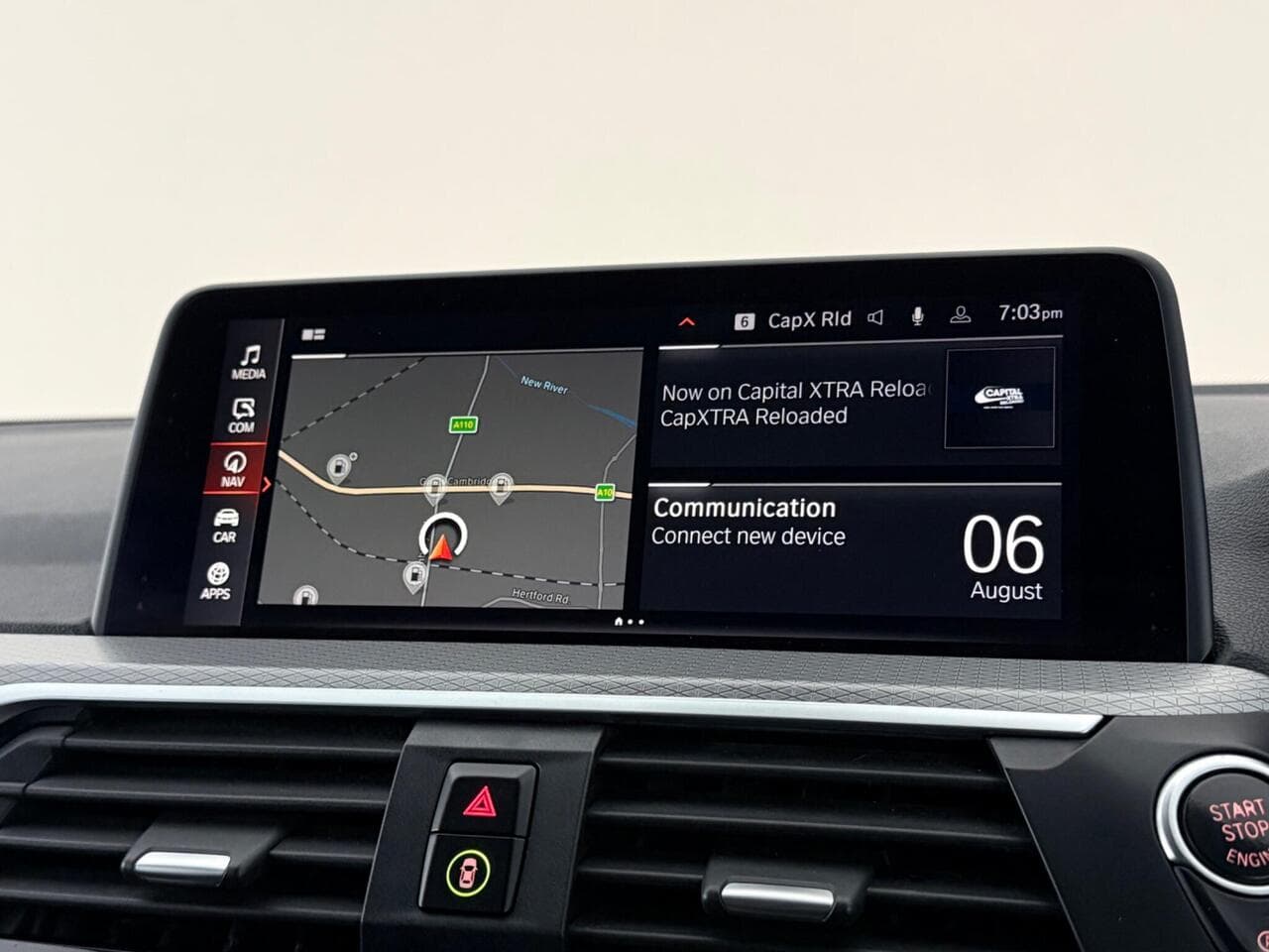 BMW X3 thumbnail Infotainment System