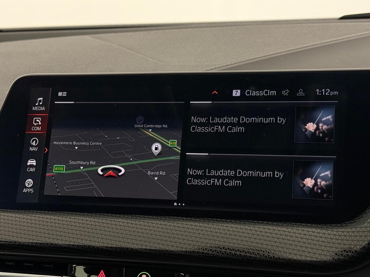 BMW 1 Series thumbnail Infotainment System