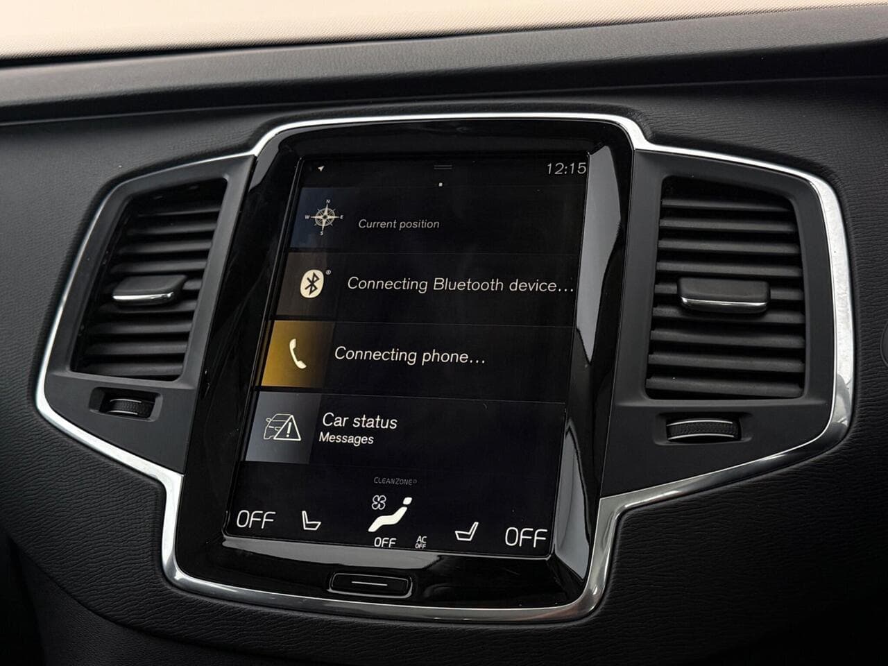 Volvo XC90 thumbnail Infotainment System
