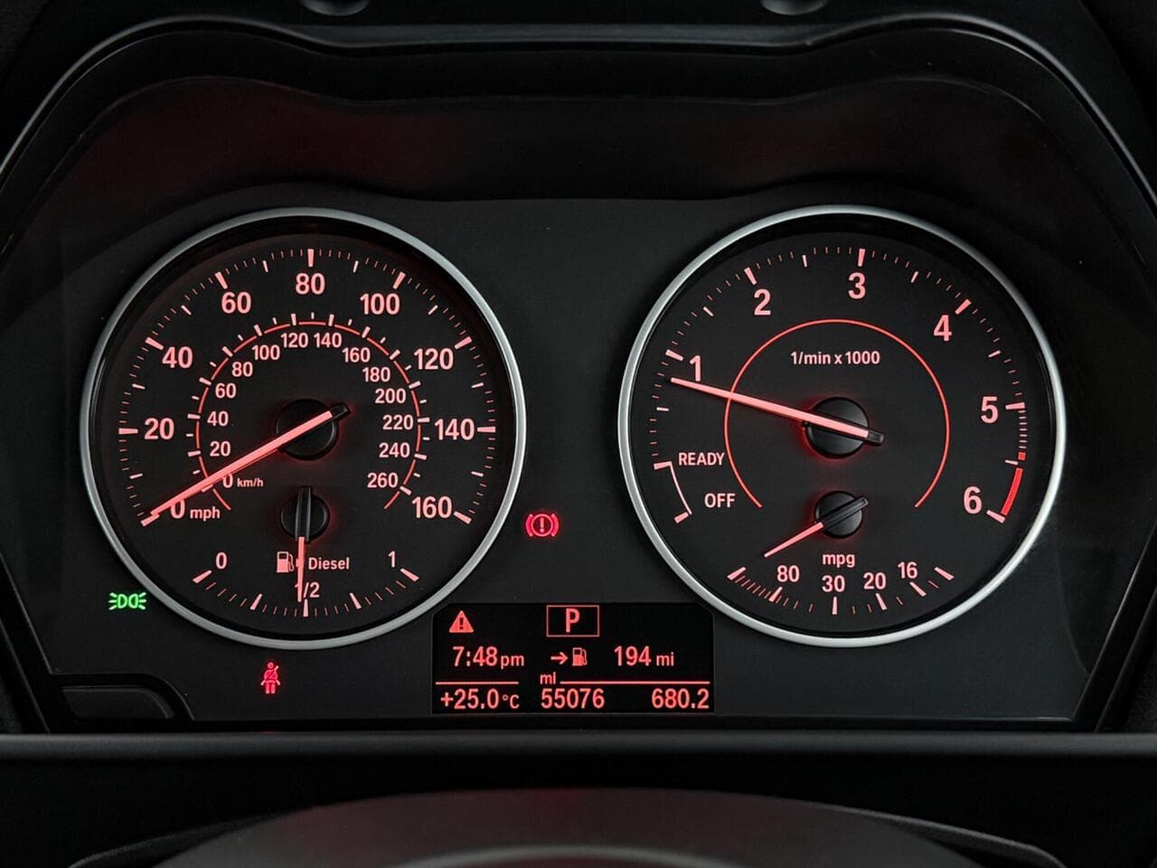 BMW 1 Series thumbnail Driver Instruments