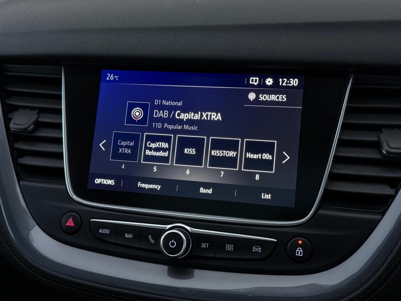 Vauxhall Grandland X thumbnail Infotainment System