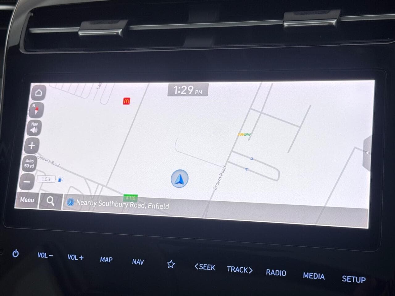Hyundai TUCSON thumbnail Infotainment System