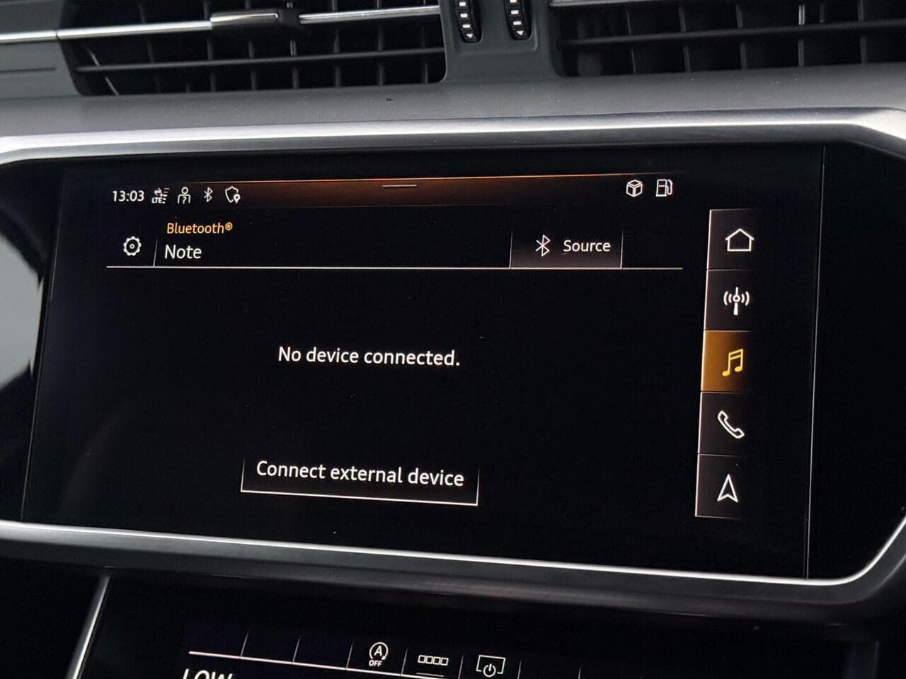 Audi A6 Saloon thumbnail Infotainment System