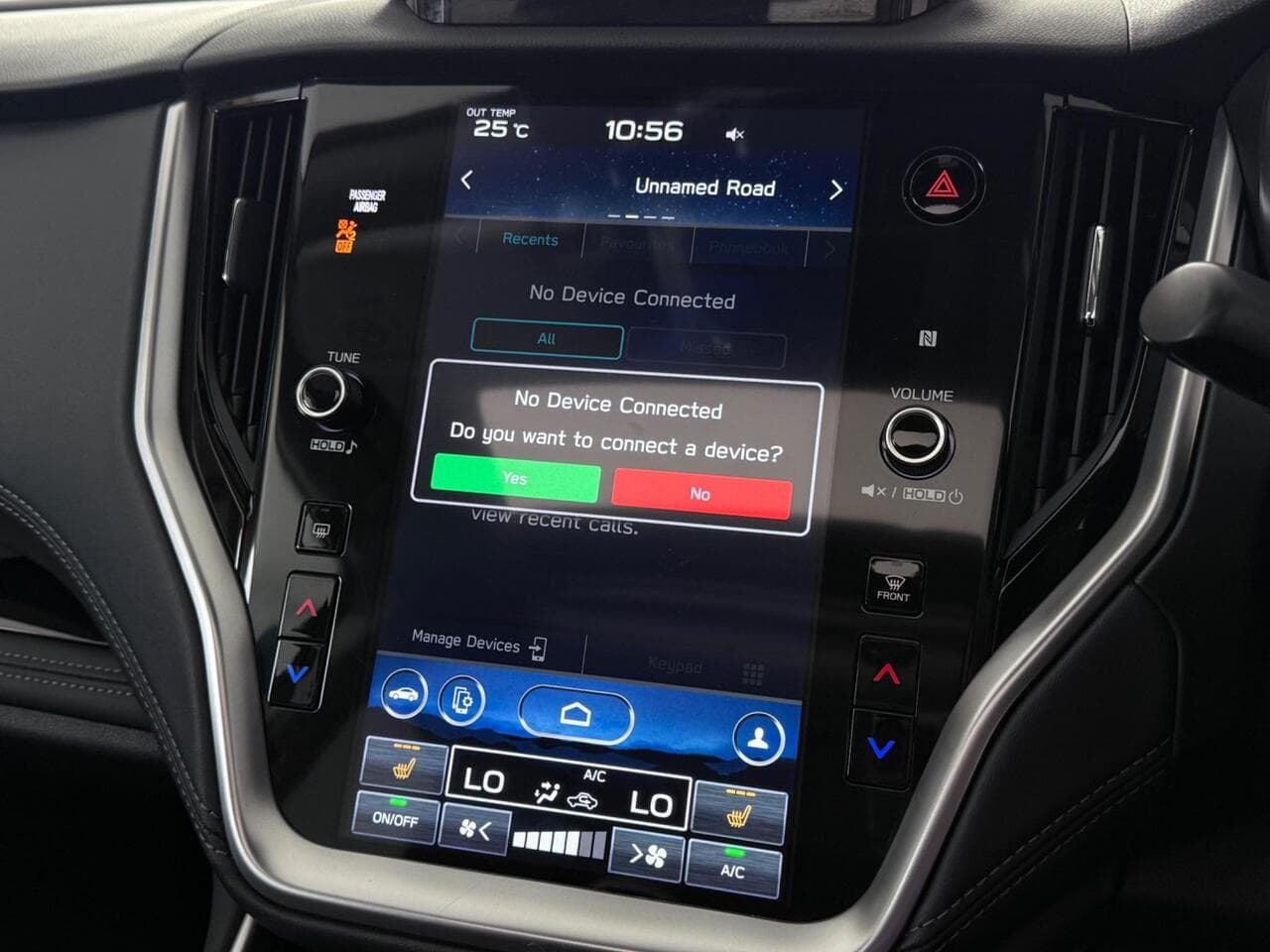 Subaru Outback thumbnail Infotainment System