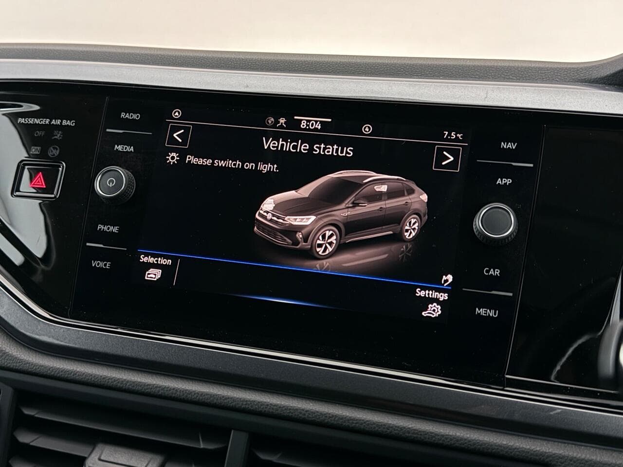 Volkswagen Taigo thumbnail Infotainment System