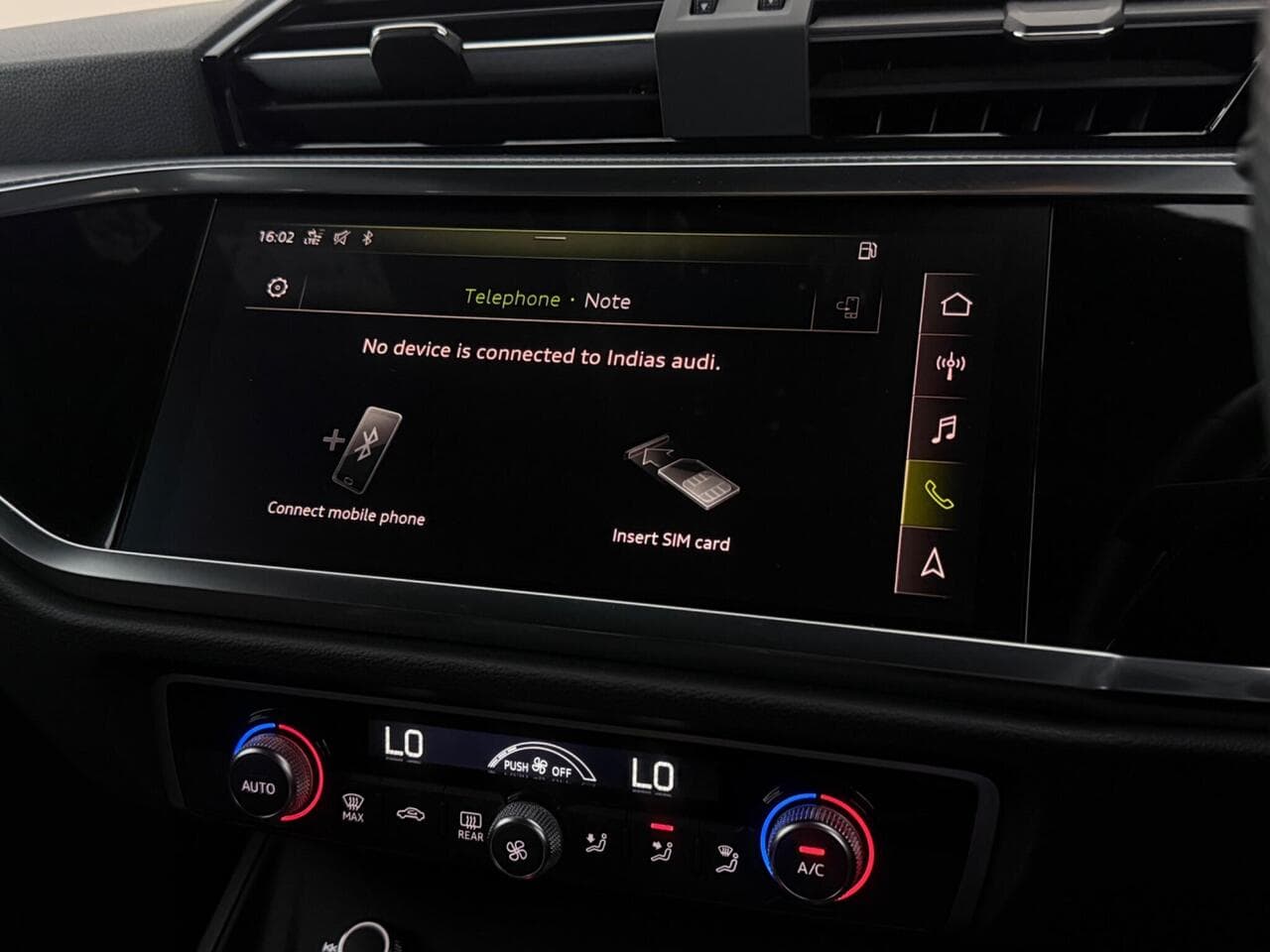 Audi Q3 thumbnail Infotainment System