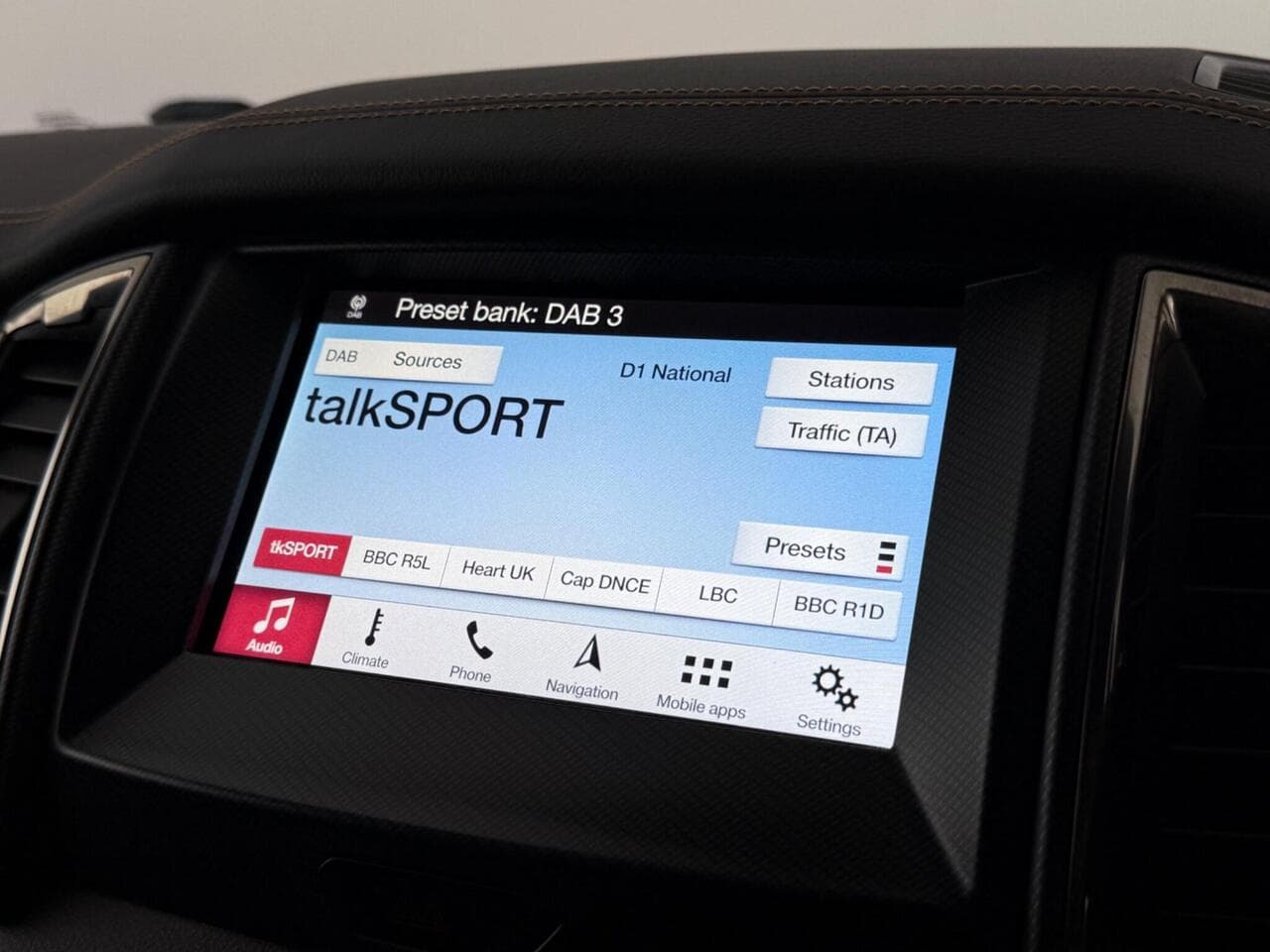 Ford Ranger thumbnail Infotainment System