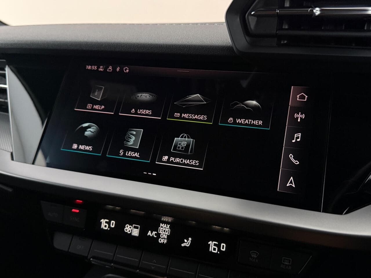 Audi A3 thumbnail Infotainment System