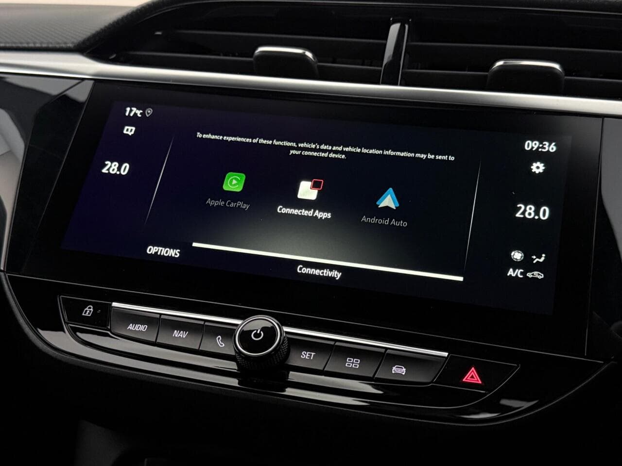 Vauxhall Corsa thumbnail Infotainment System