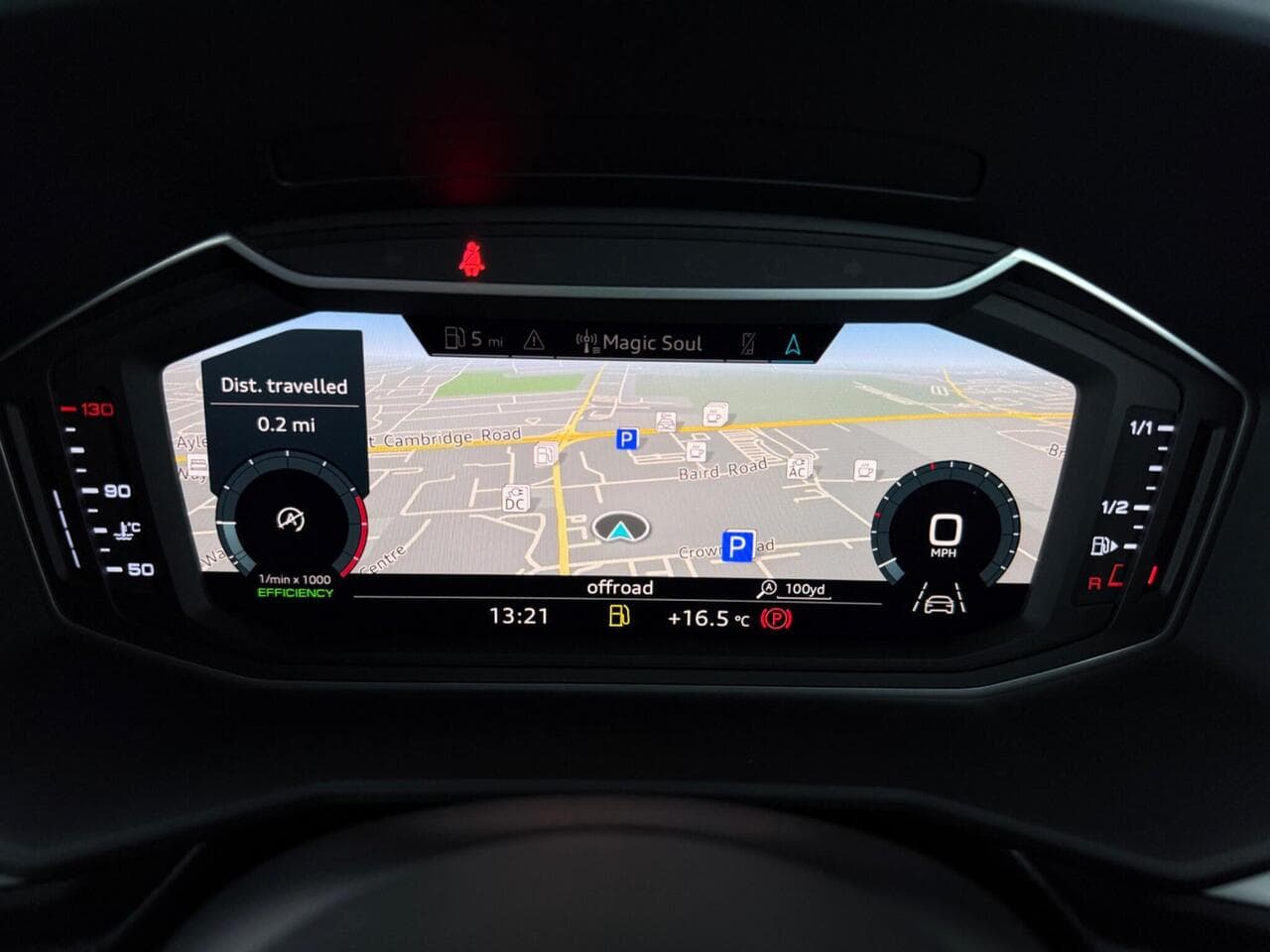 Audi A1 thumbnail Driver Instruments