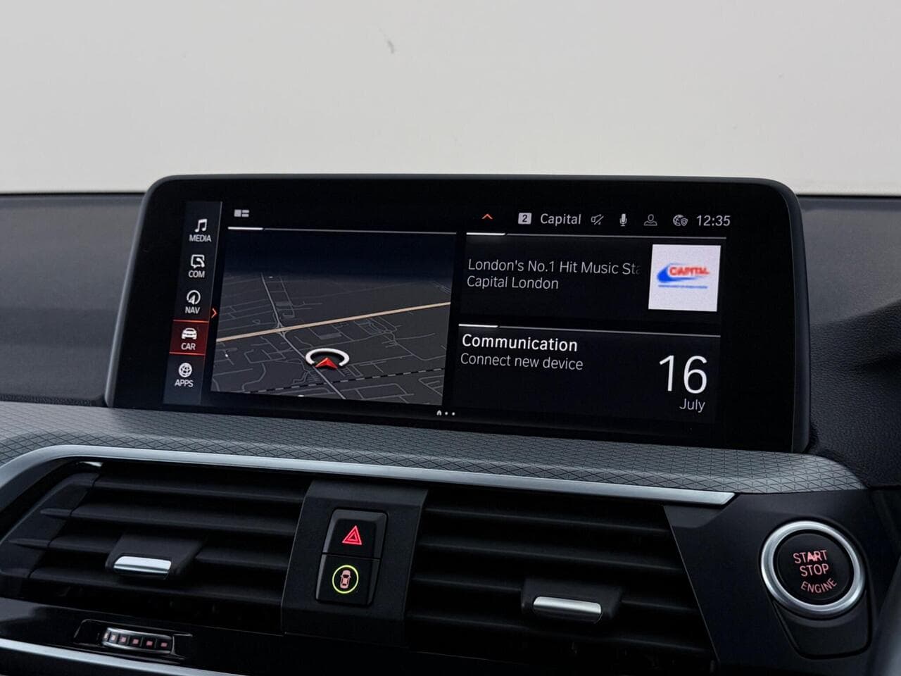 BMW X3 thumbnail Infotainment System