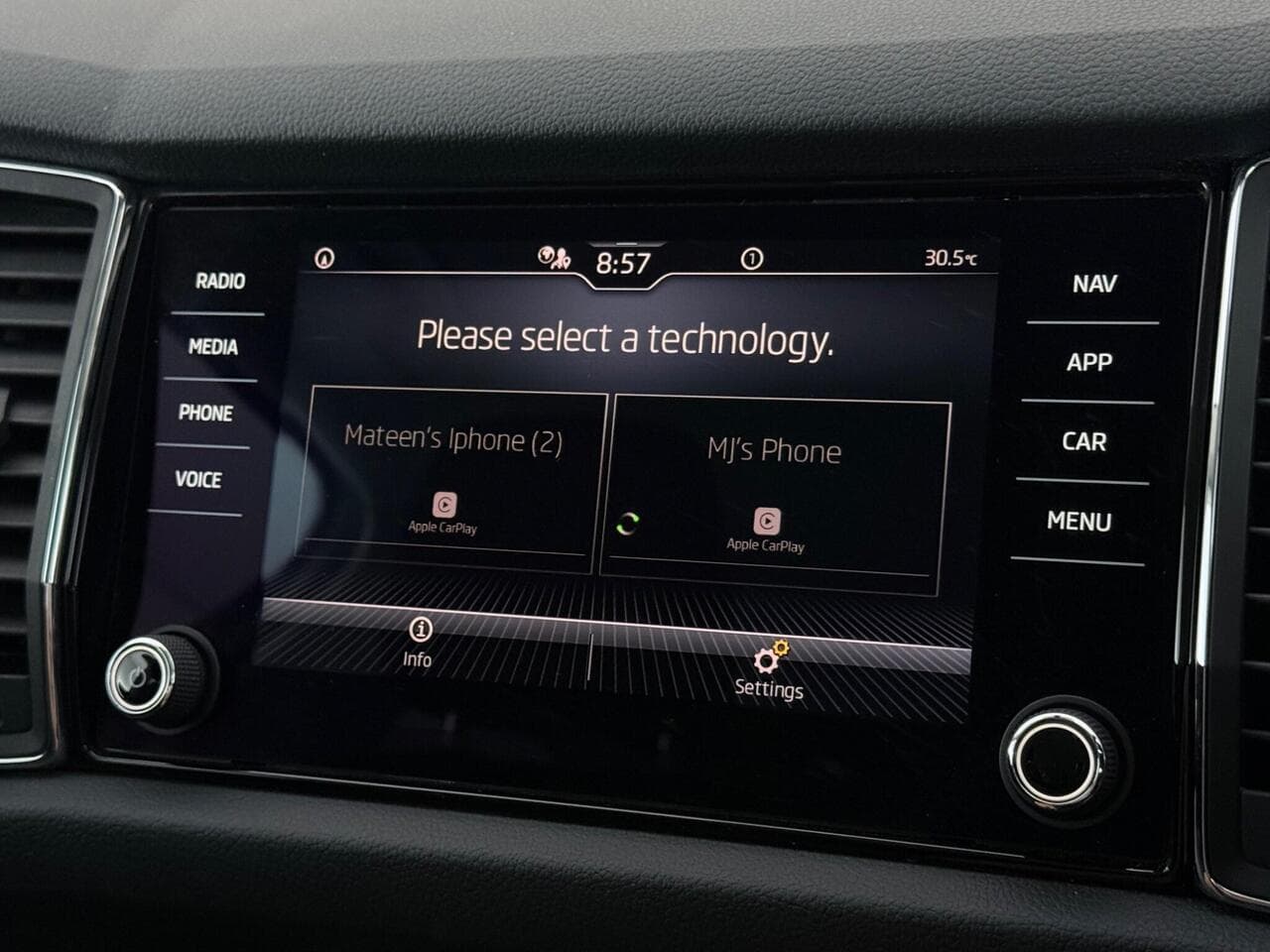 Skoda Kodiaq thumbnail Infotainment System