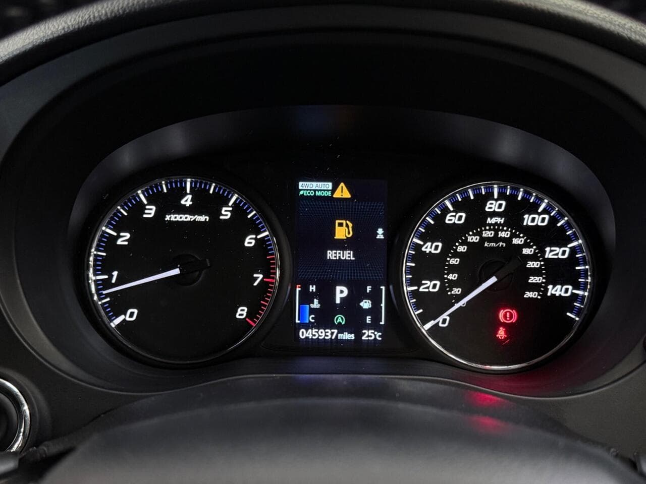 Mitsubishi Outlander thumbnail Driver Instruments