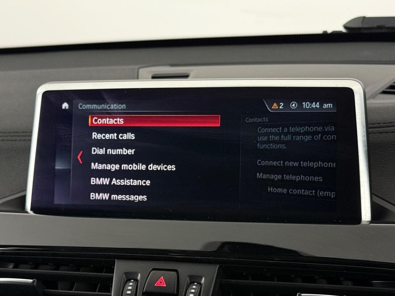 BMW X1 thumbnail Infotainment System