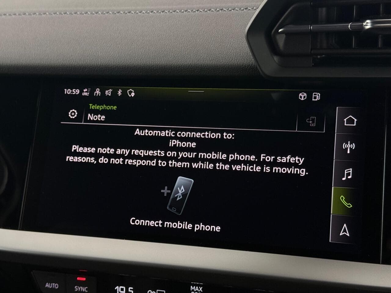 Audi A3 thumbnail Infotainment System