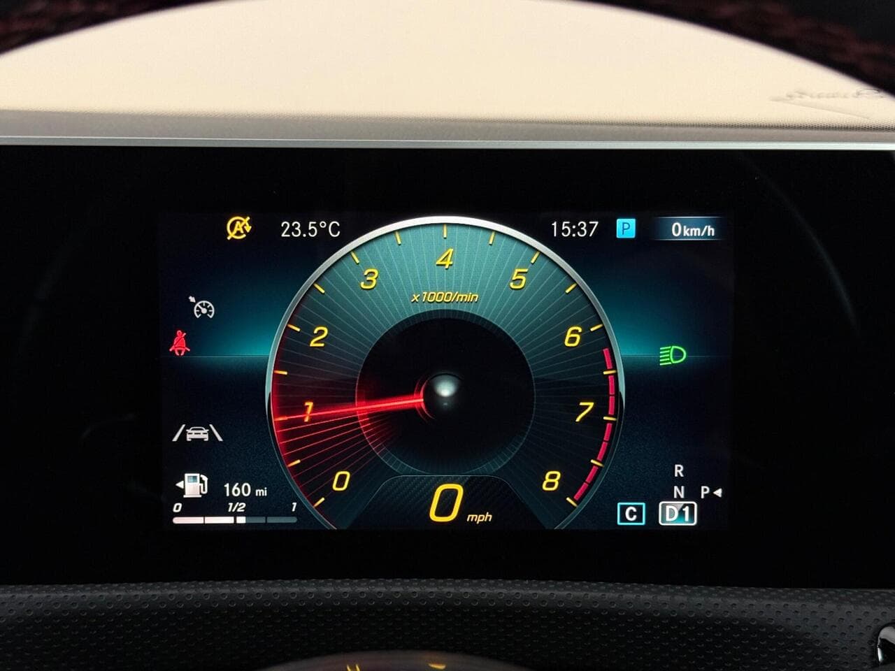 Mercedes-Benz A Class thumbnail Driver Instruments