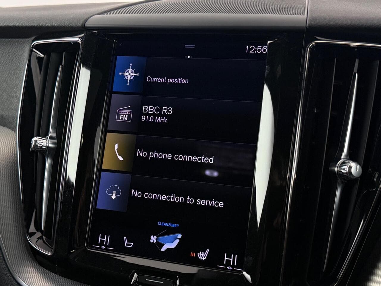 Volvo XC60 thumbnail Infotainment System