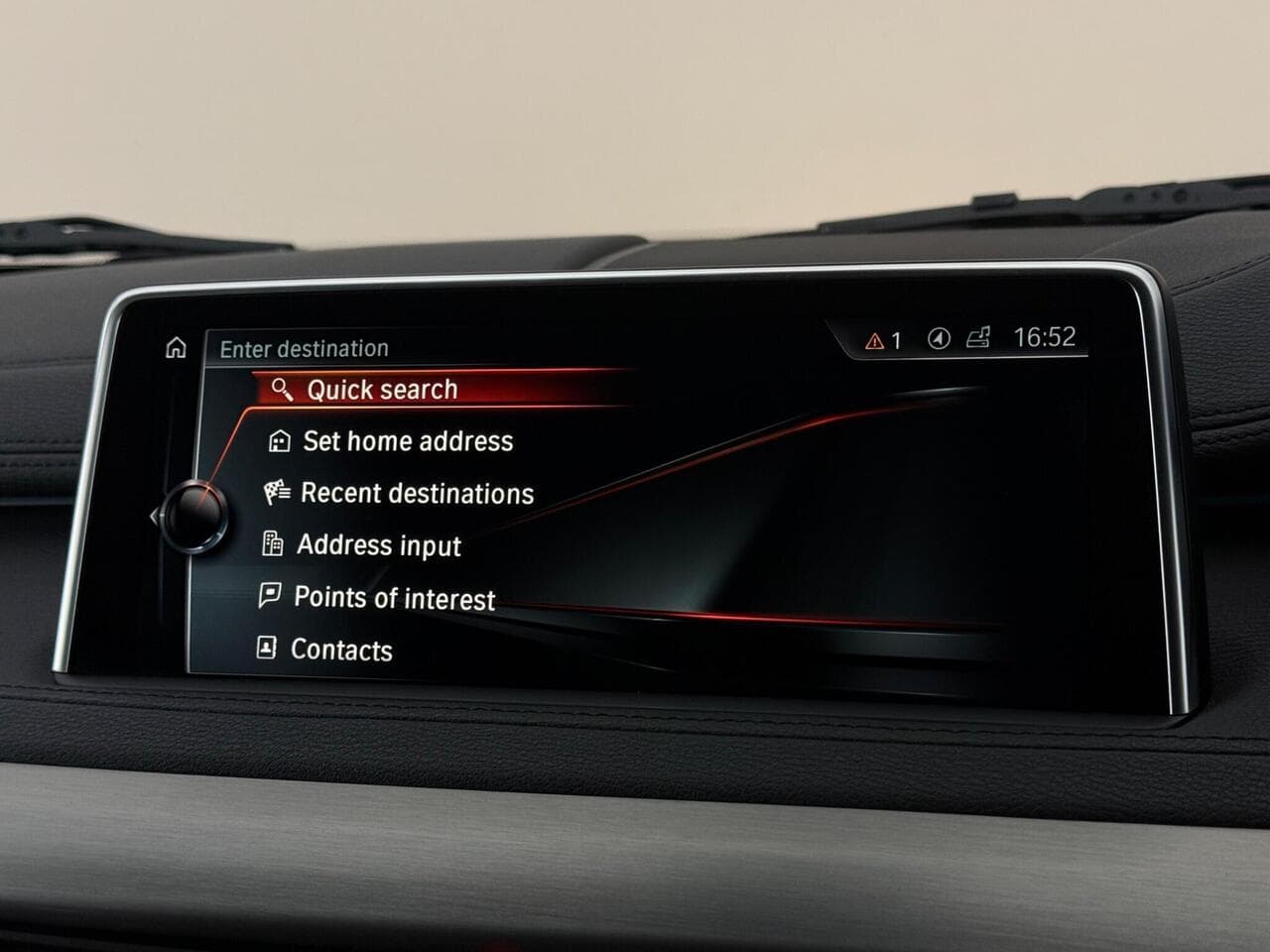 BMW X6 thumbnail Infotainment System