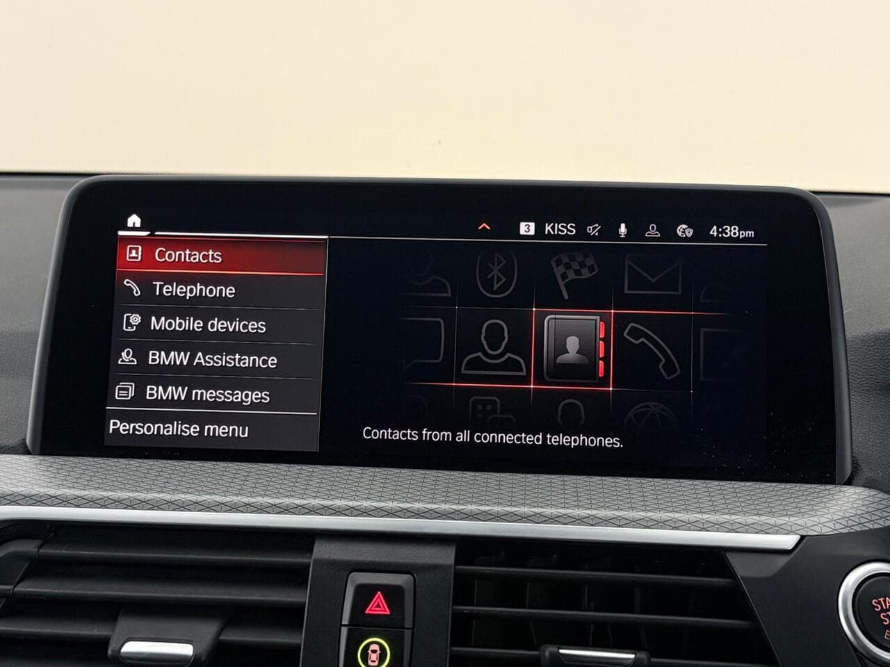 BMW X3 thumbnail Infotainment System