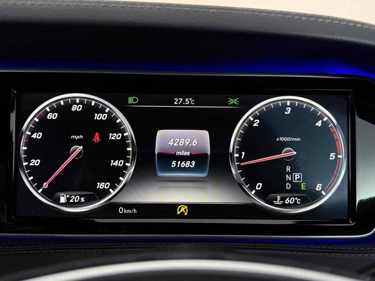 Mercedes-Benz S Class thumbnail Driver Instruments