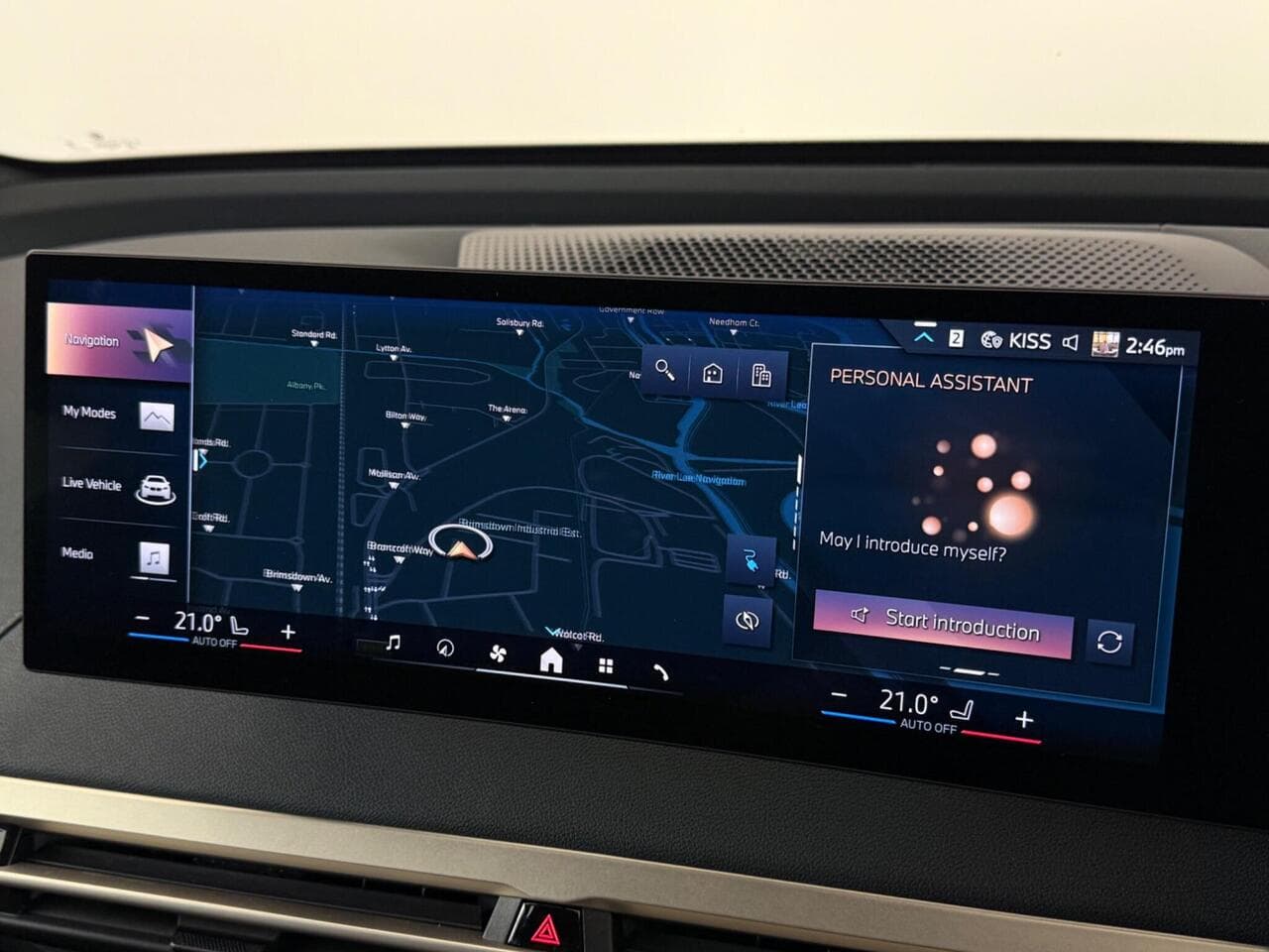 BMW iX thumbnail Infotainment System