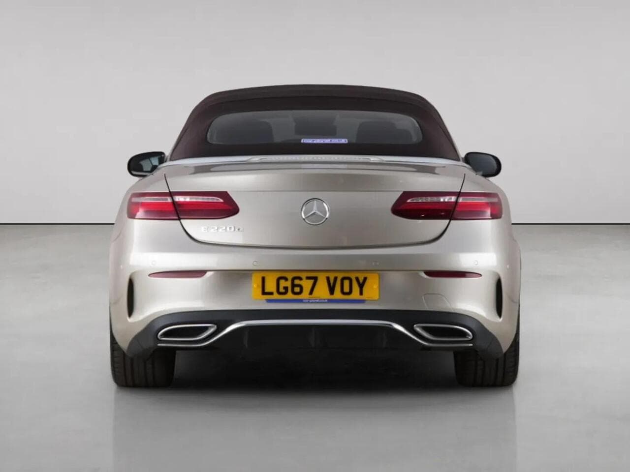 Mercedes-Benz E Class thumbnail Rear