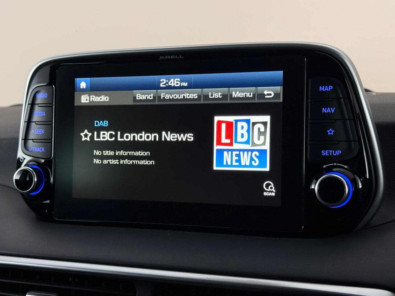 Hyundai TUCSON thumbnail Infotainment System