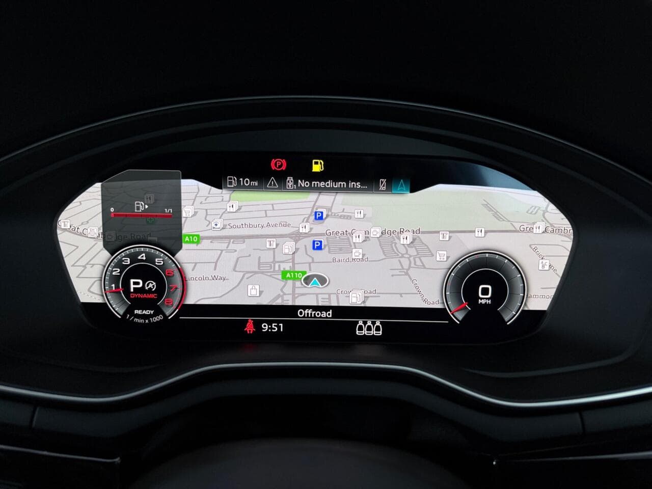 Audi A5 thumbnail Driver Instruments