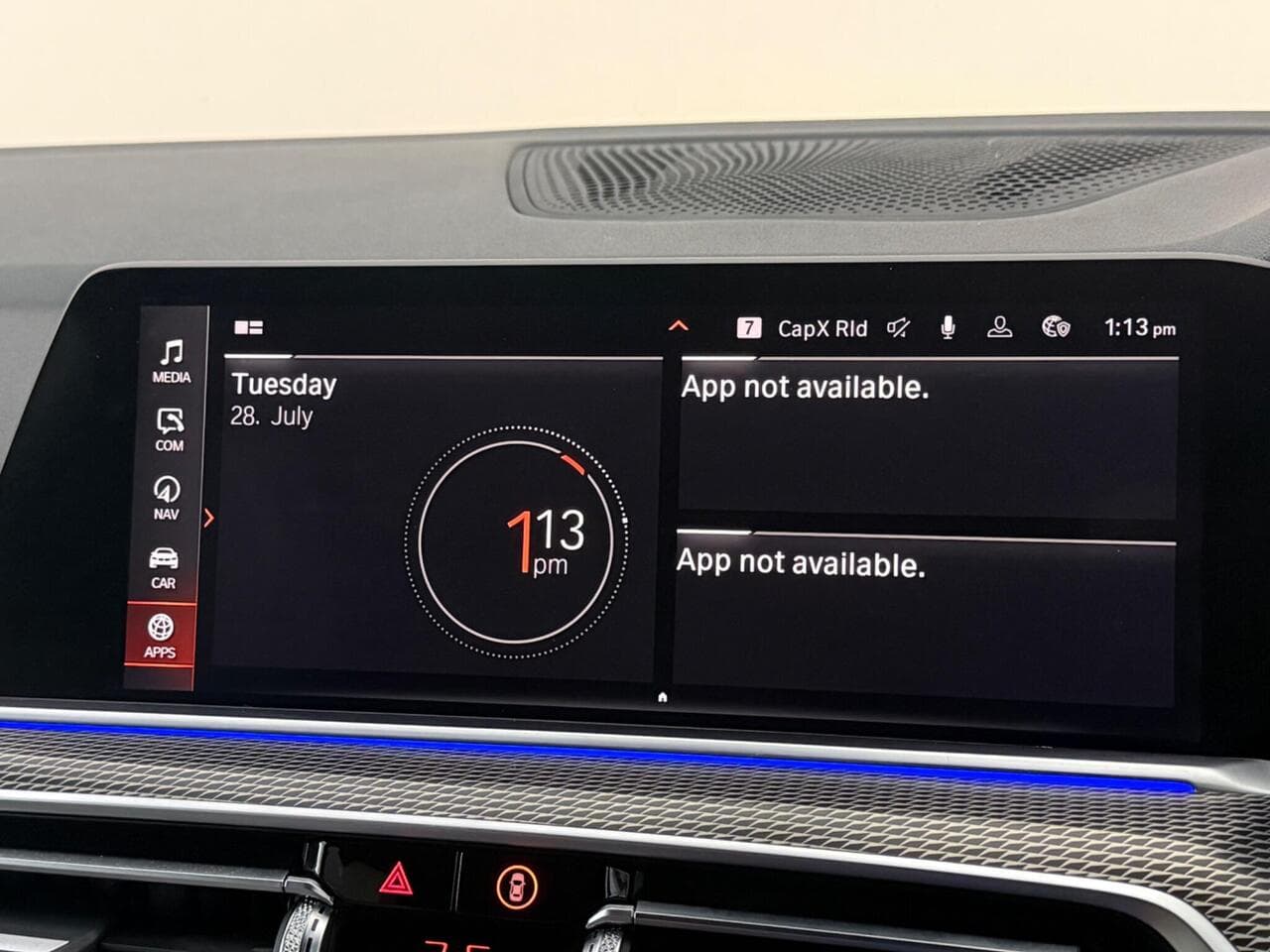BMW X5 thumbnail Infotainment System