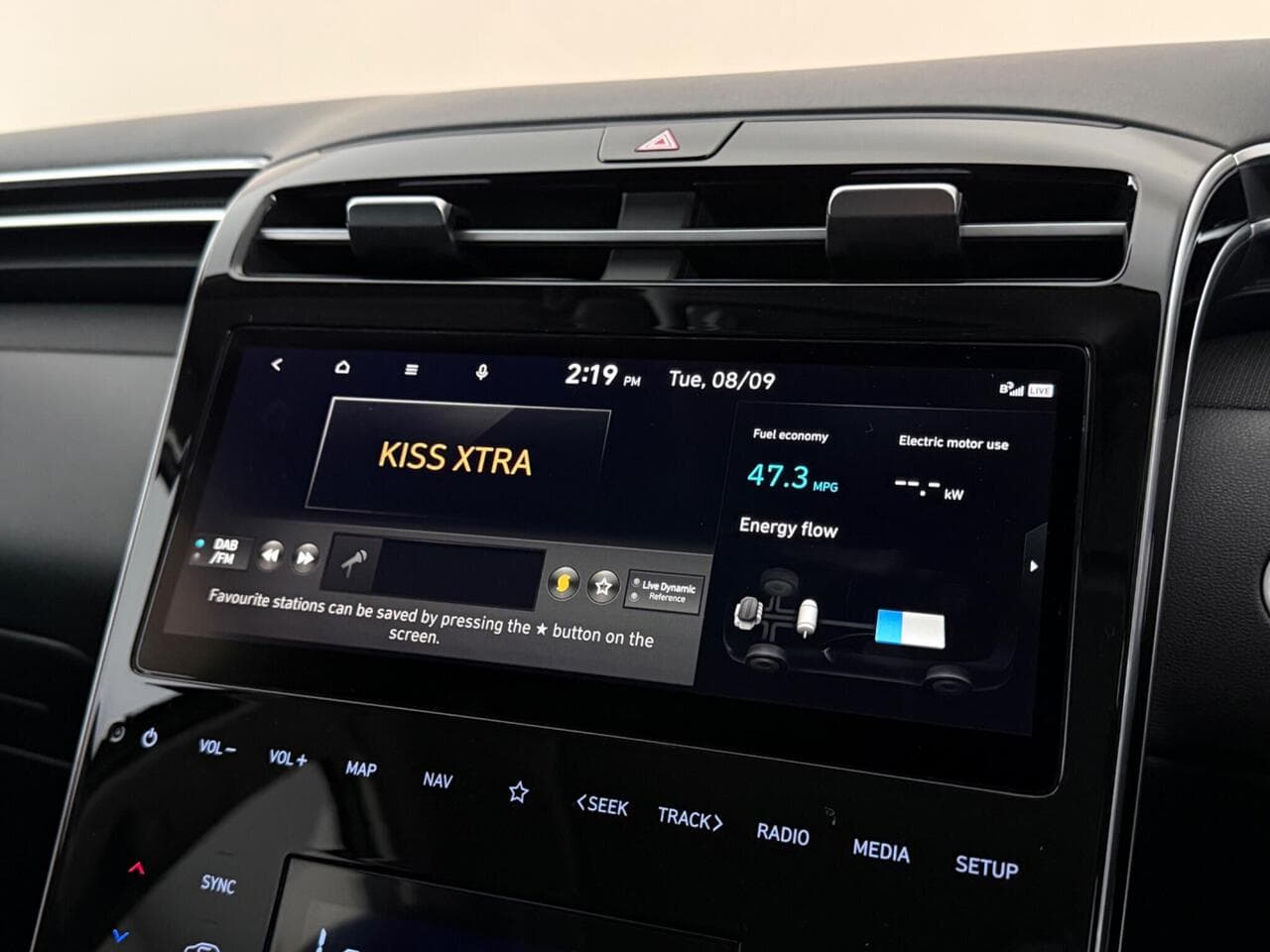 Hyundai TUCSON thumbnail Infotainment System