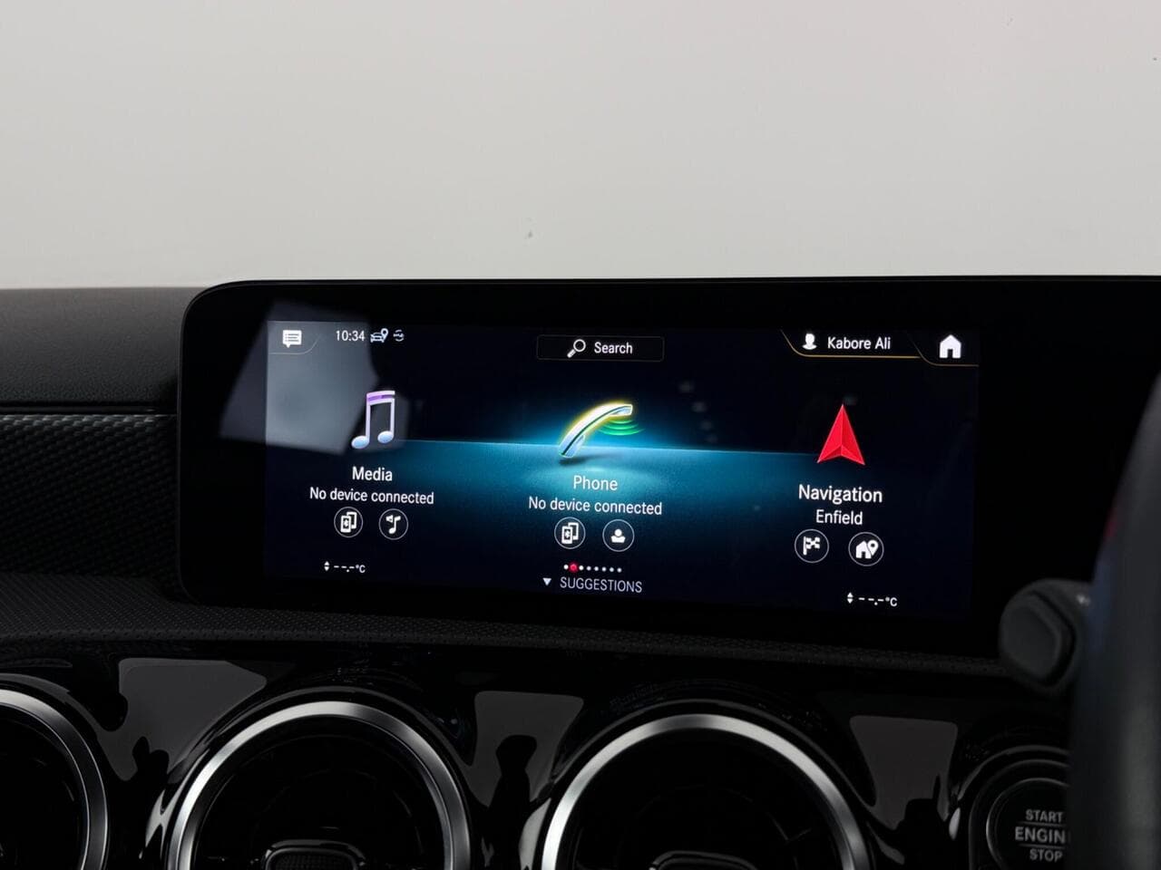 Mercedes-Benz A Class thumbnail Infotainment System