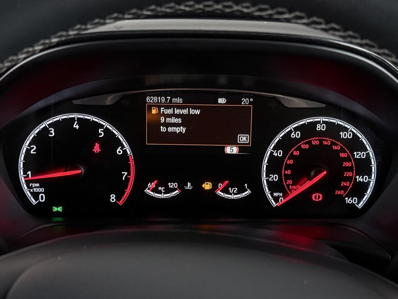 Ford Fiesta thumbnail Driver Instruments