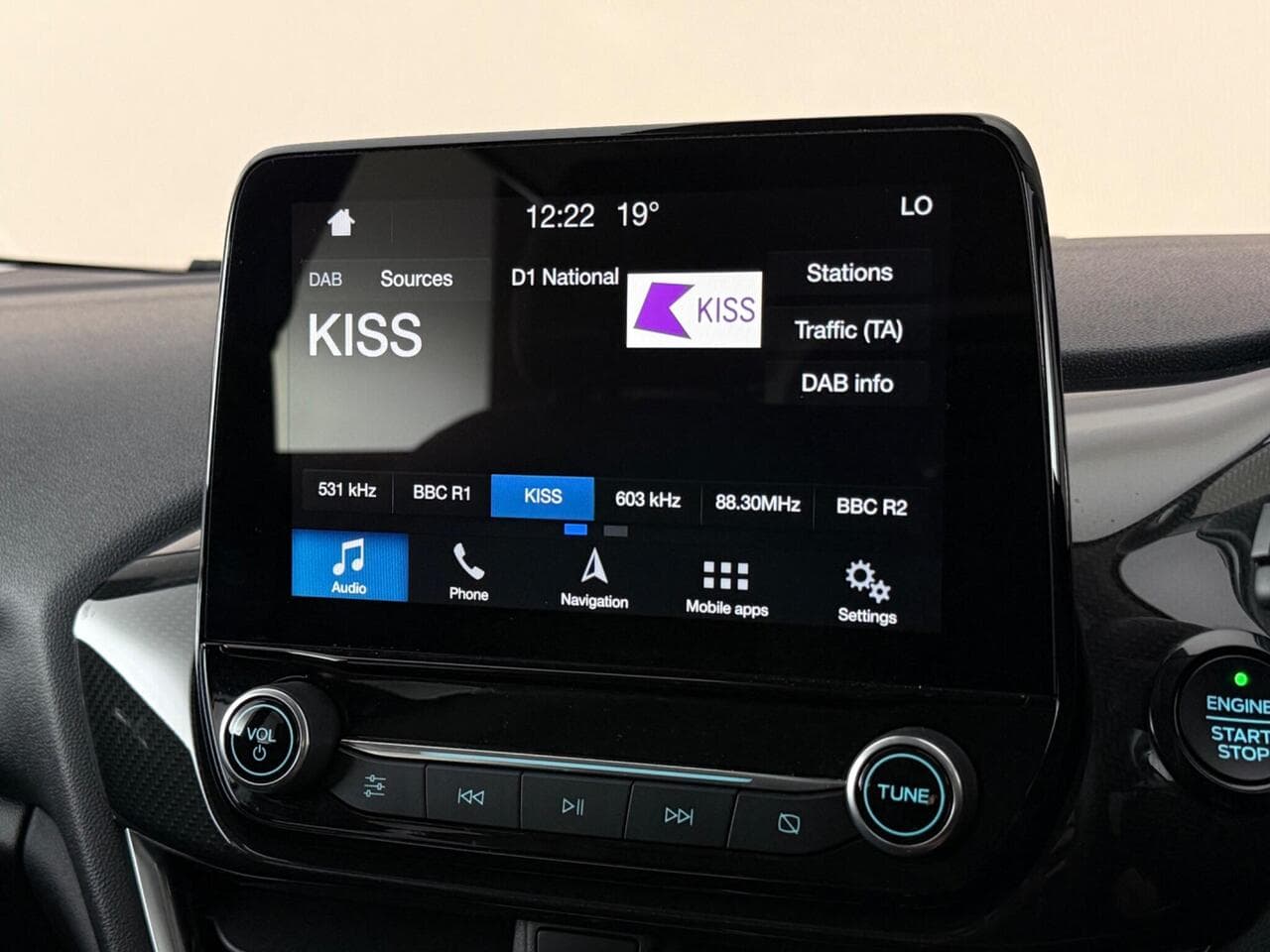 Ford Fiesta thumbnail Infotainment System