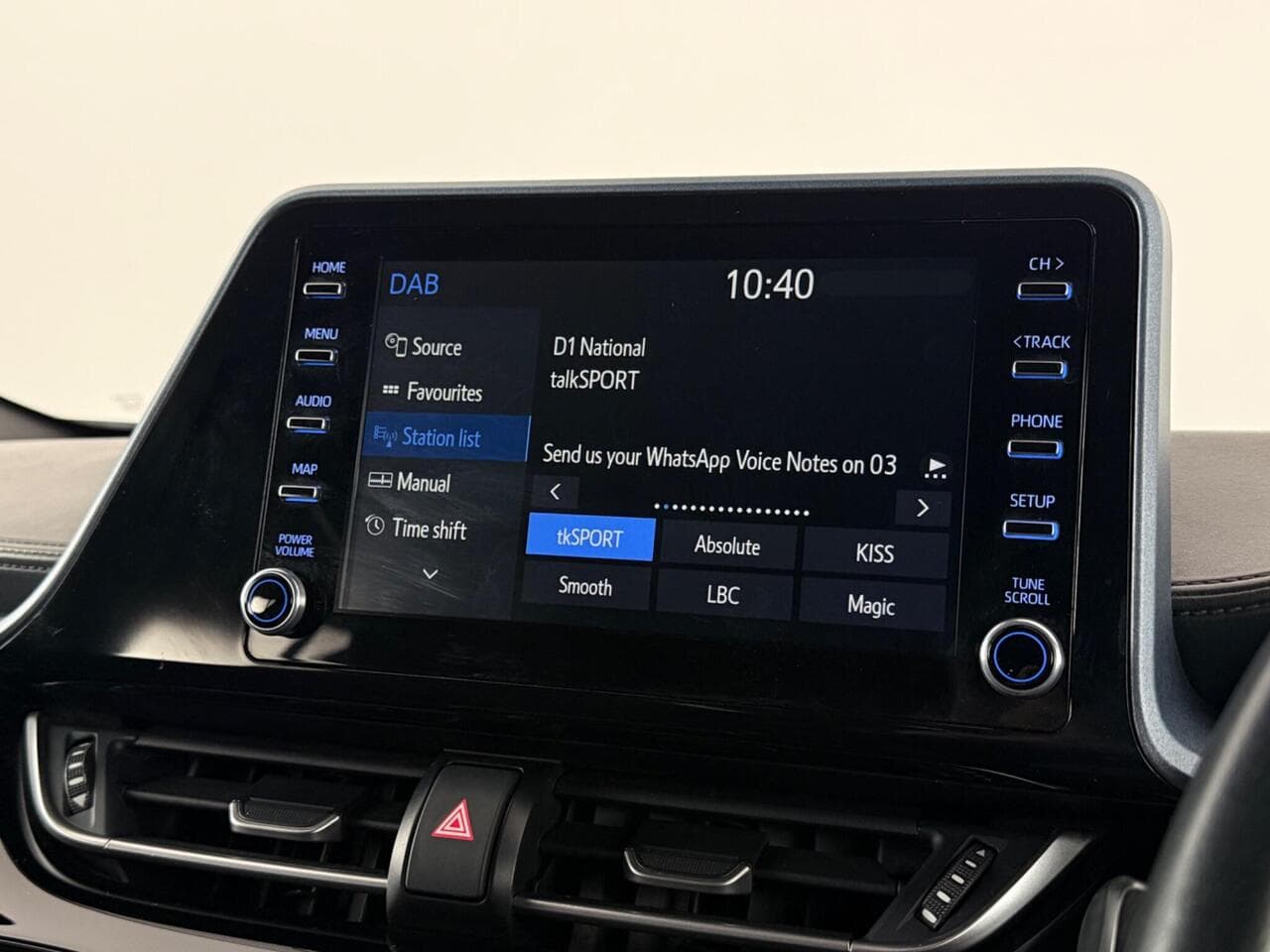 Toyota C-HR thumbnail Infotainment System