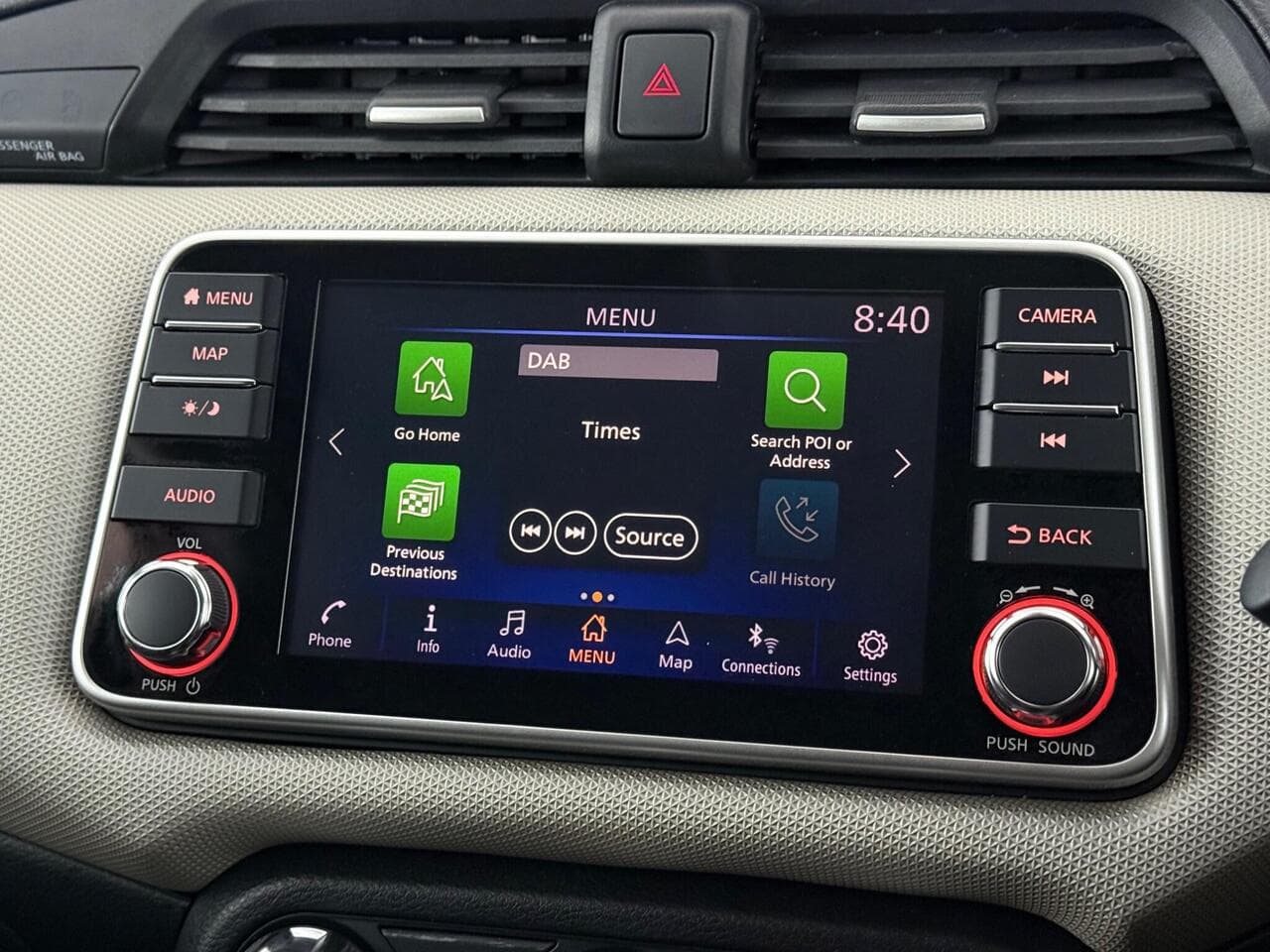 Nissan Micra thumbnail Infotainment System