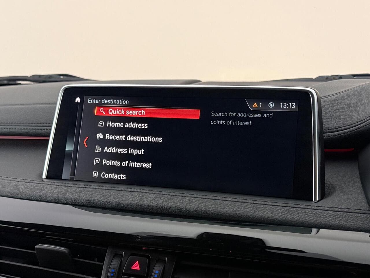 BMW X6 thumbnail Infotainment System
