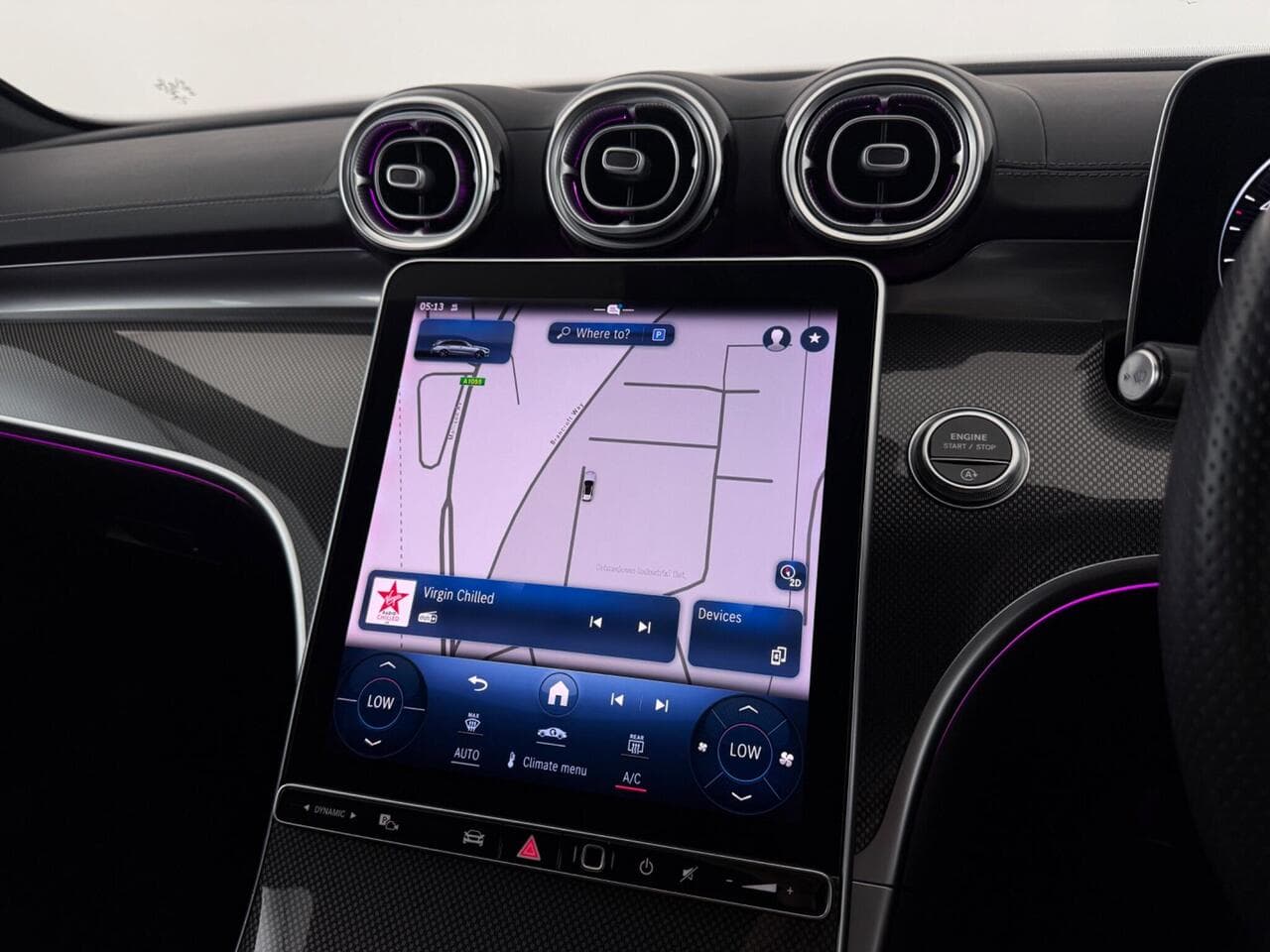 Mercedes-Benz C Class thumbnail Infotainment System