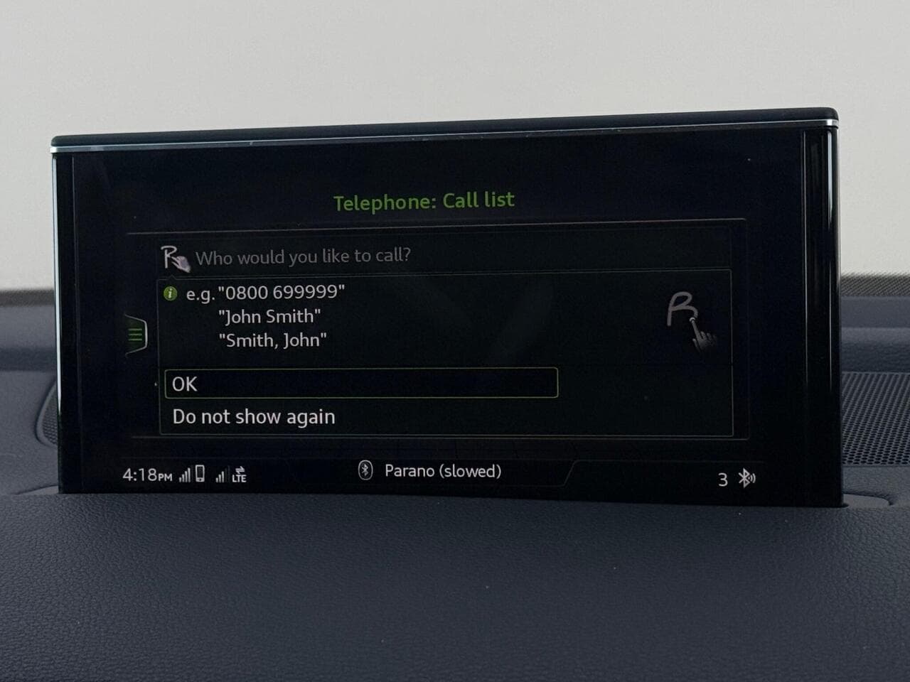 Audi Q7 thumbnail Infotainment System