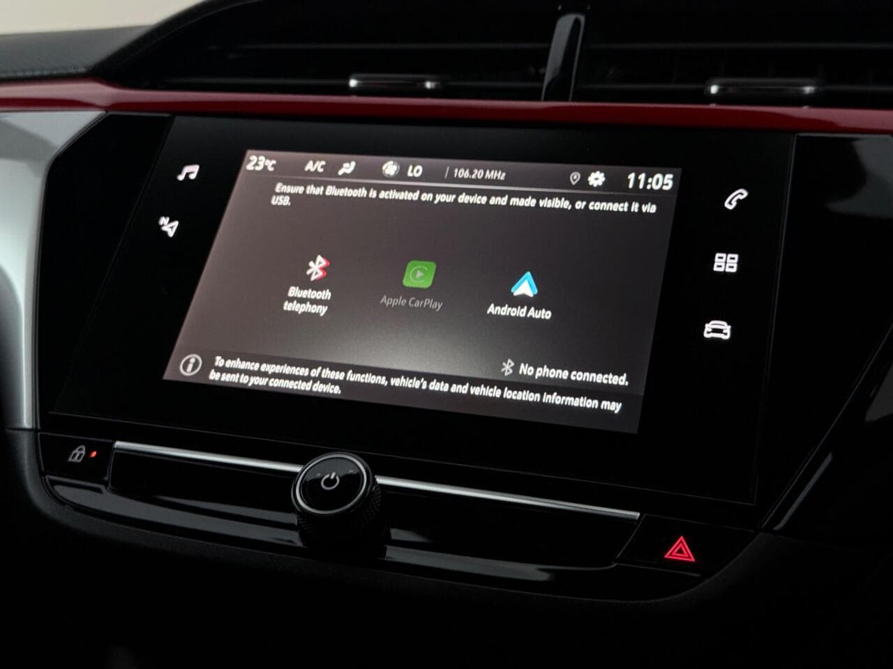 Vauxhall Corsa thumbnail Infotainment System