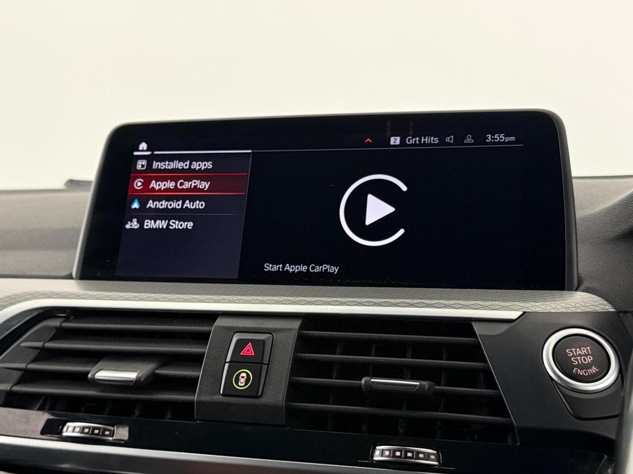 BMW X3 thumbnail Infotainment System