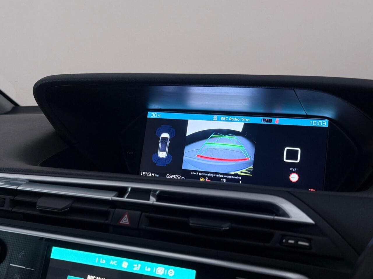 Citroen Grand C4 SpaceTourer thumbnail Infotainment System