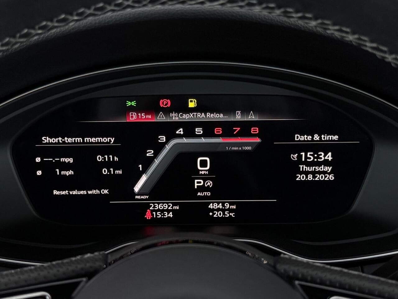 Audi A5 Cabriolet thumbnail Driver Instruments