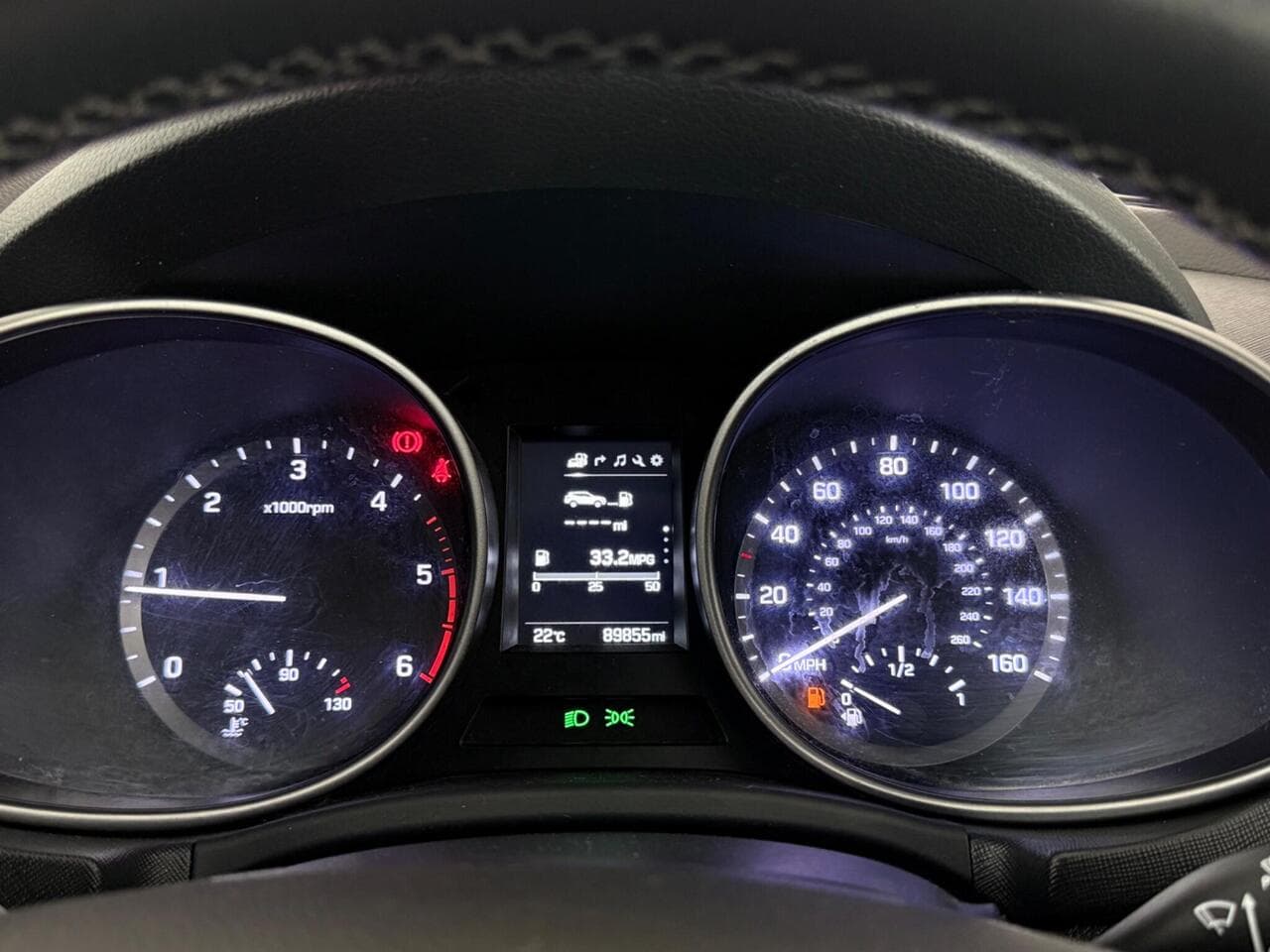 Hyundai Santa Fe thumbnail Driver Instruments