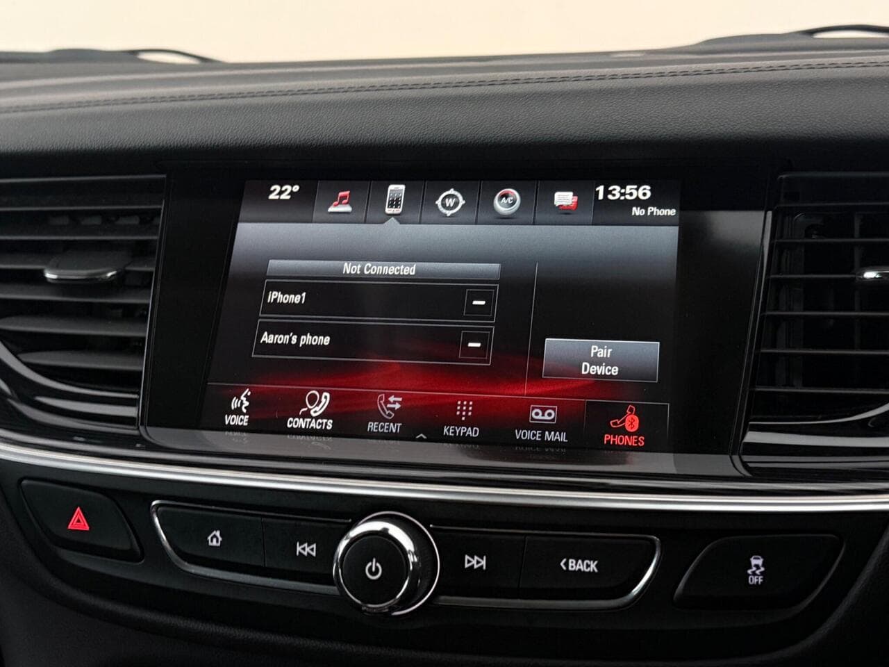 Vauxhall Insignia thumbnail Infotainment System