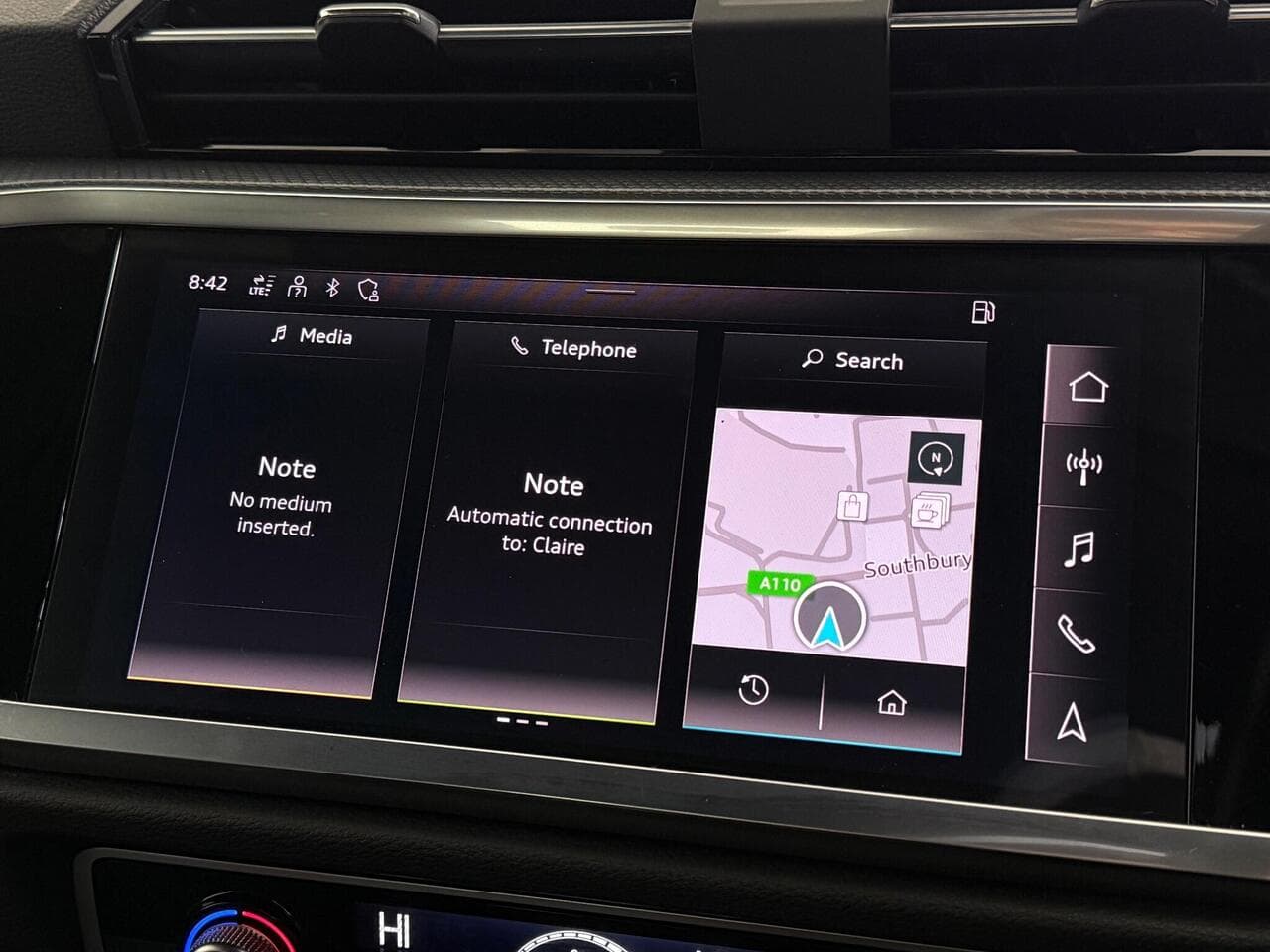 Audi Q3 thumbnail Infotainment System