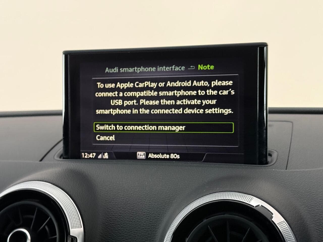 Audi A3 thumbnail Infotainment System