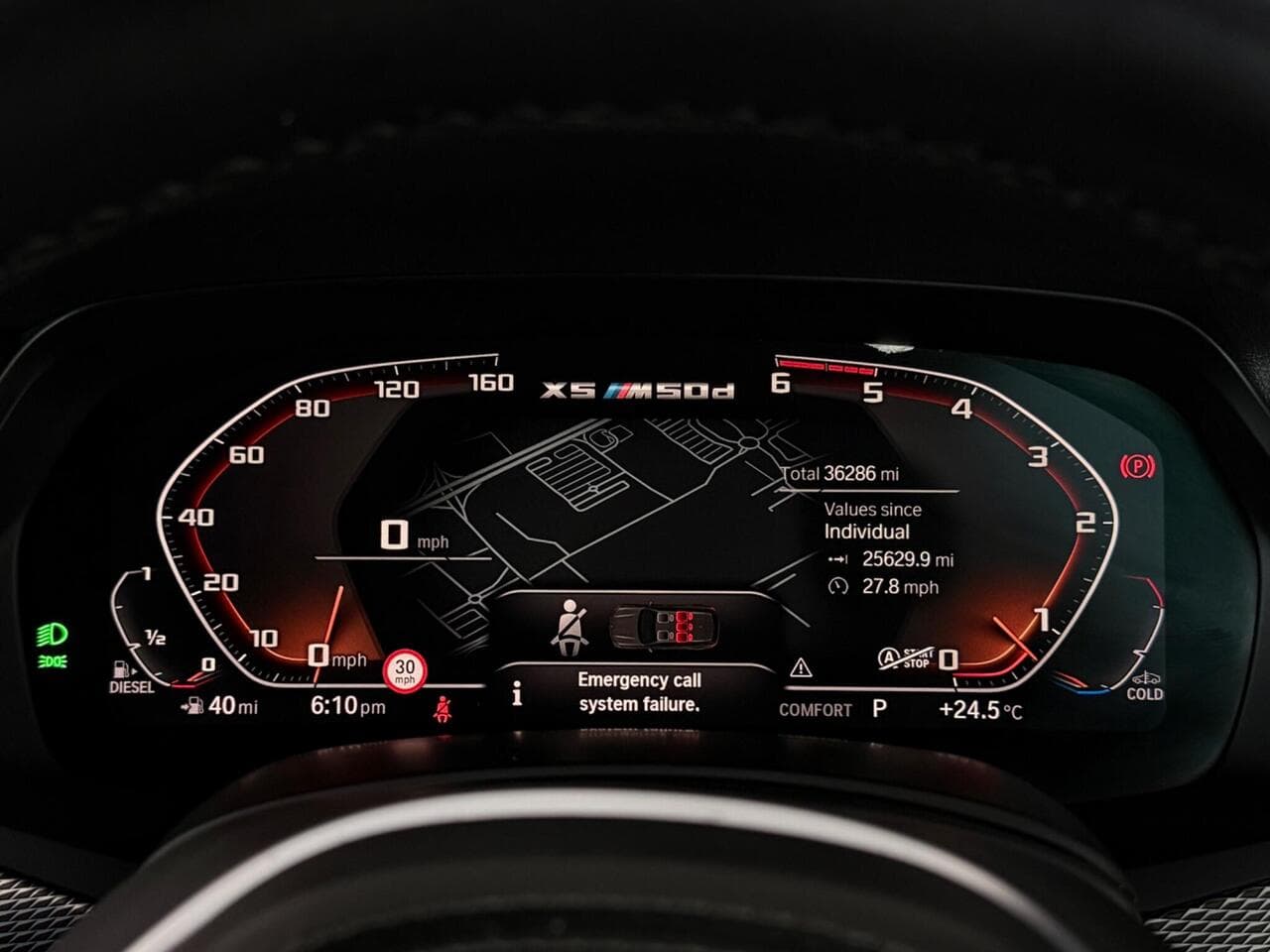 BMW X5 thumbnail Driver Instruments