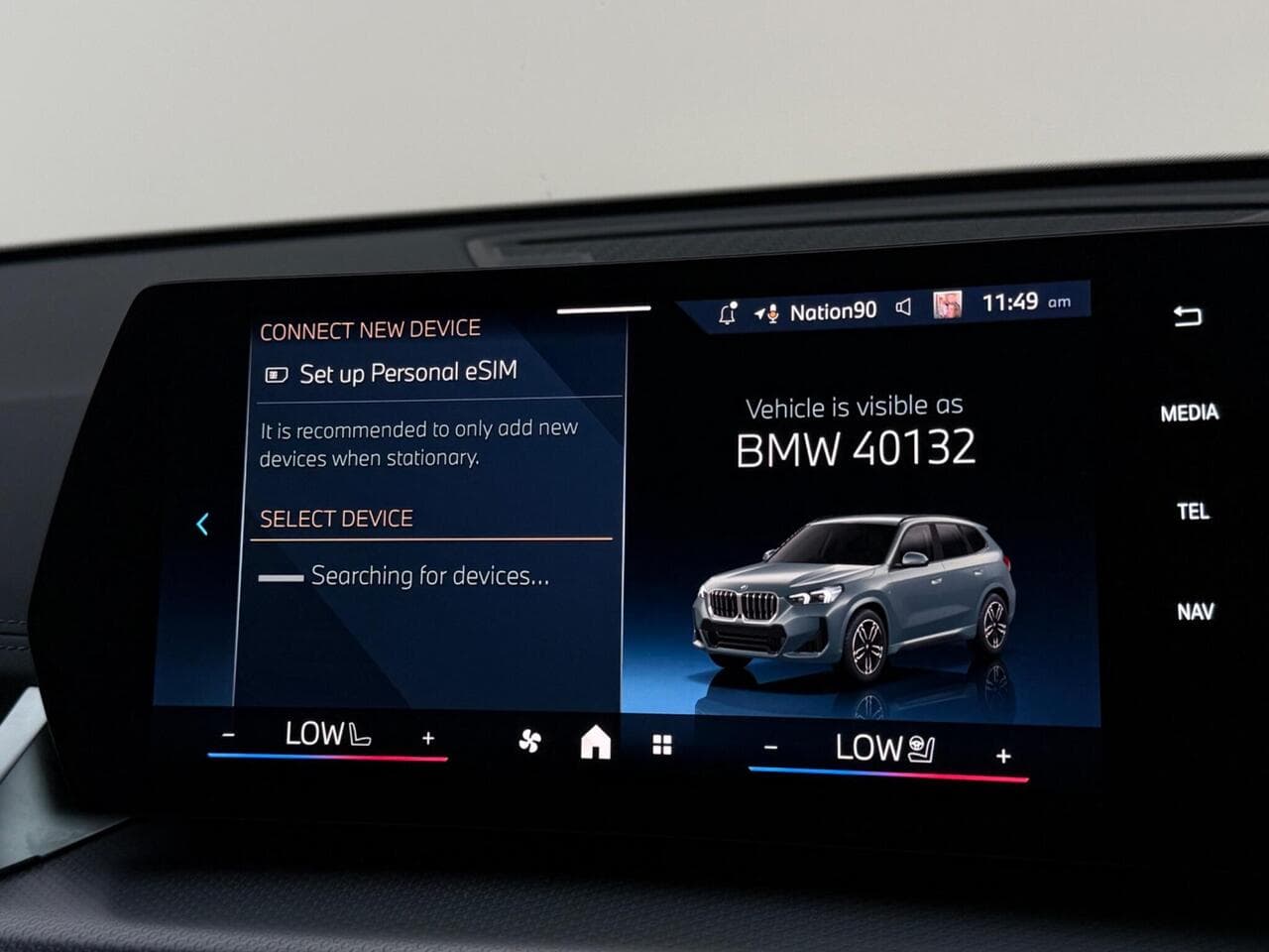 BMW X1 thumbnail Infotainment System