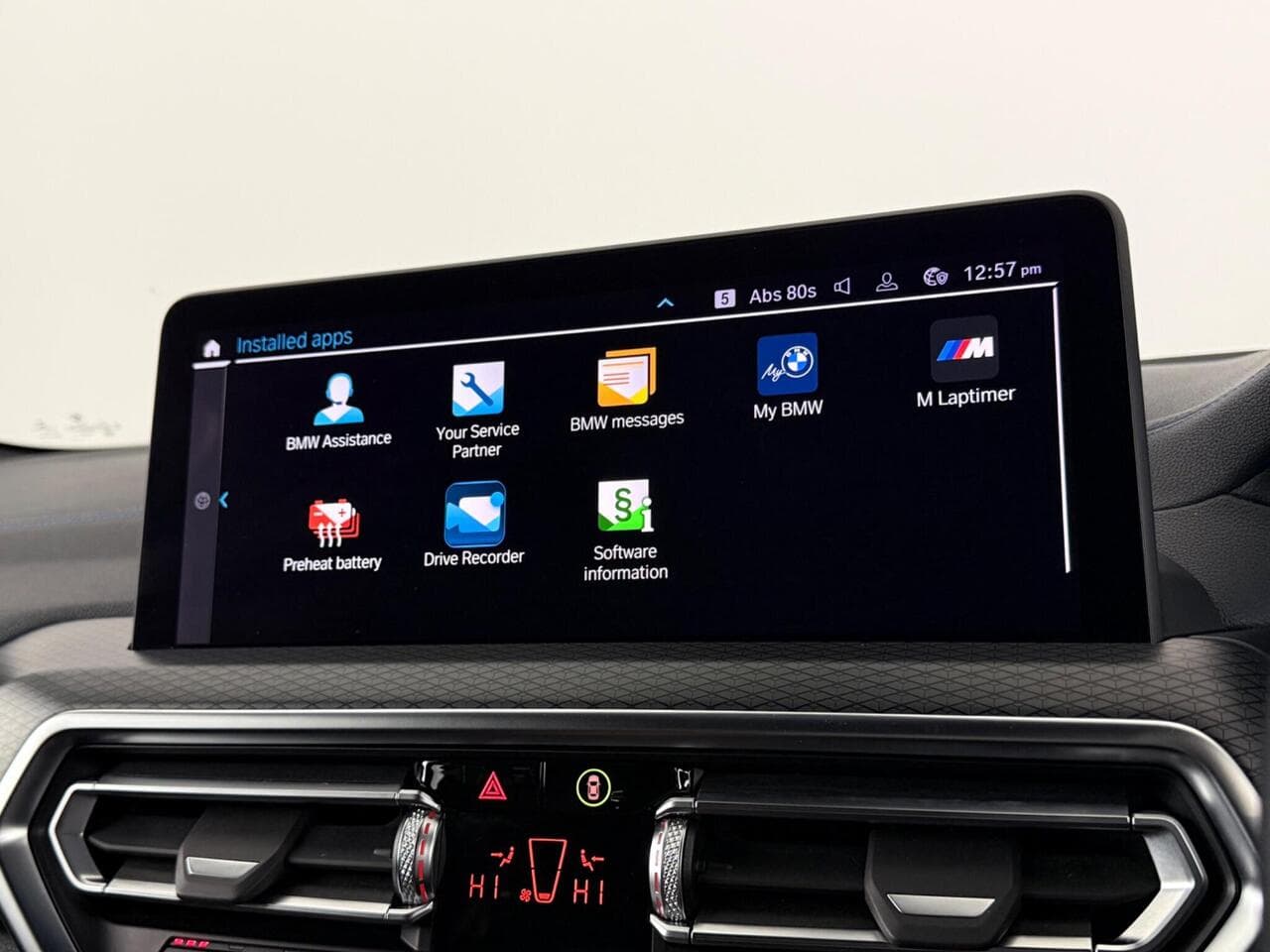 BMW iX3 thumbnail Infotainment System