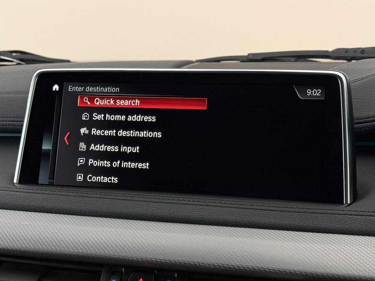 BMW X6 thumbnail Infotainment System